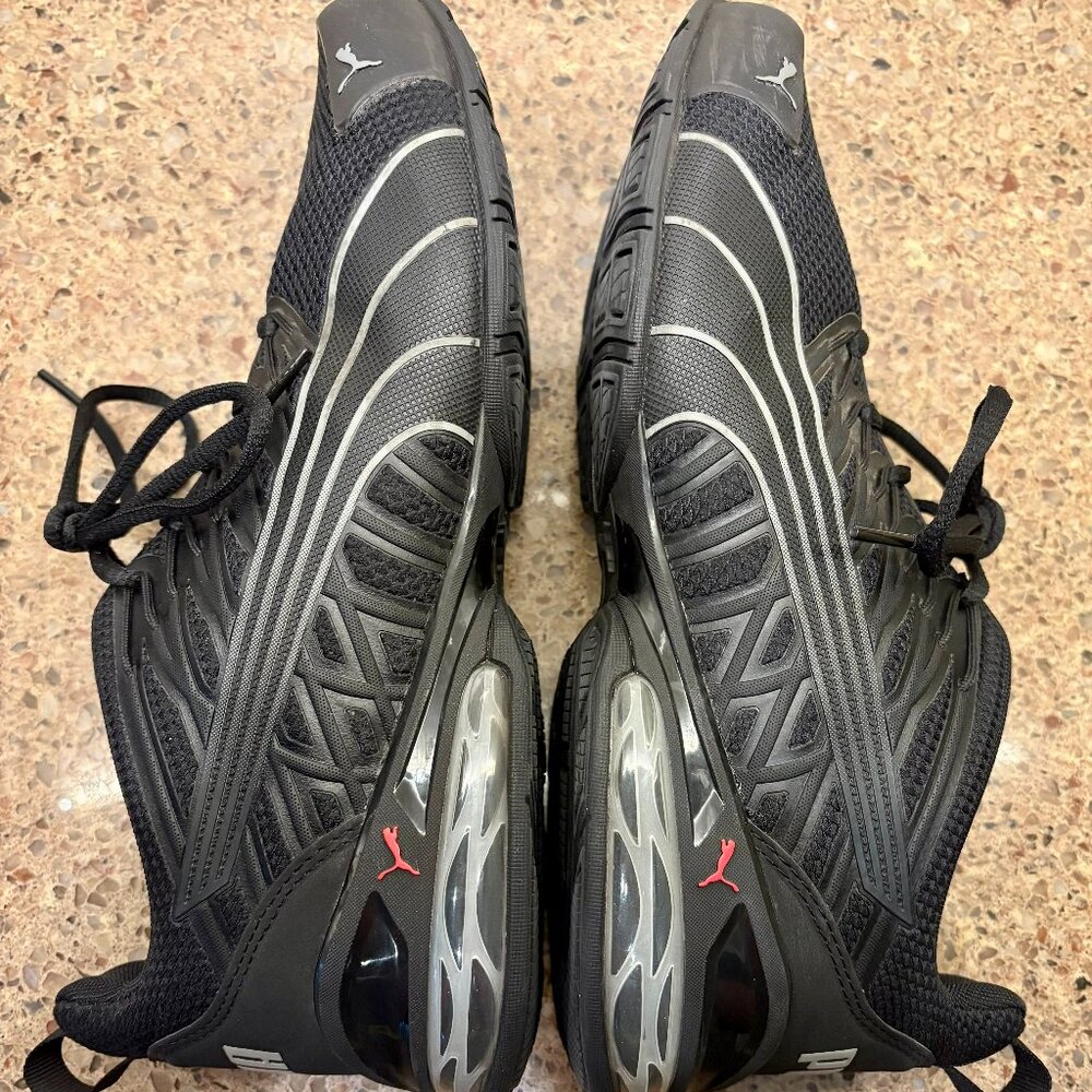 Mens Puma Voltaic Evo Running Shoe w/Softfoam - Black Size 10M - Picture 8 of 11